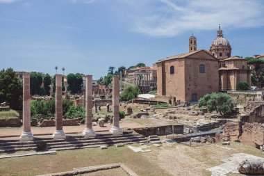 Roma 'nın tarihi kısmını dolaş. Roma, Metropolitan Şehri Roma, İtalya