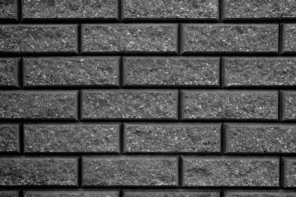 Fondo Gris Con Patrones Geométricos Negros Pared Negra Piedras Rectangulares —  Fotos de Stock