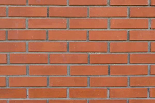 橙色背景 灰色几何图案 红墙长方形的石头砖瓷砖砖头活 — 图库照片
