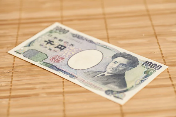Japon 1000 yeni banknot — Stok fotoğraf