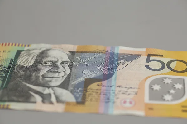 Australian fifty dollar bank note — Stock Photo, Image