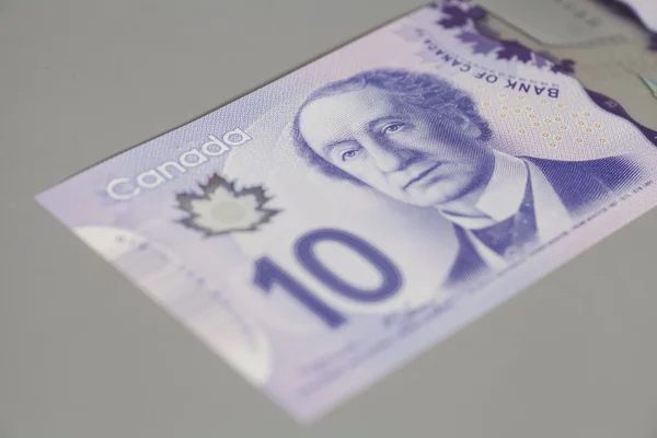 Canadian 10 Dollar — Stock Photo, Image