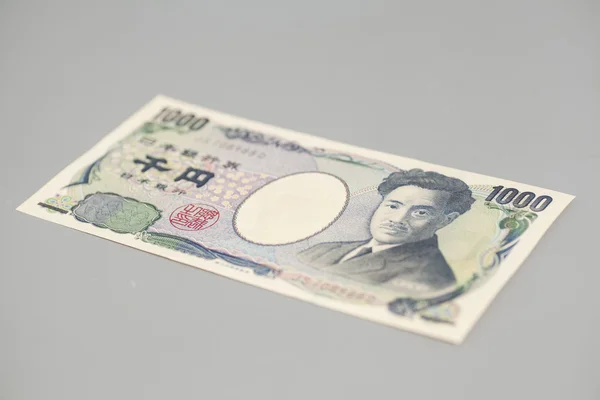 Notas dos japoneses 1000 ienes — Fotografia de Stock