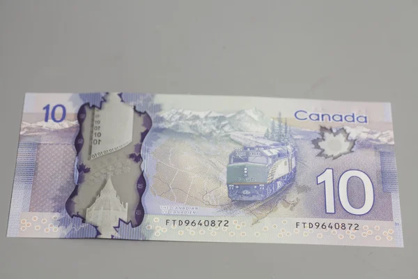 Канадський долар 10 — стокове фото