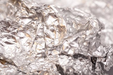 Gümüş folyo yüzey dokulu arka plan