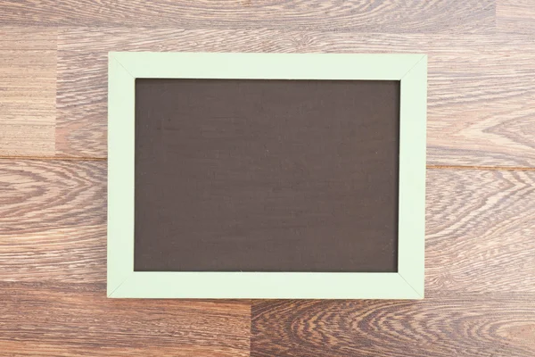 School wooden blank blackboard — Stock Photo, Image