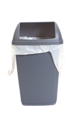 Gri çöp kutusu