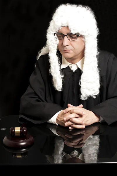 Portret męski prawnik z okularów — Zdjęcie stockowe