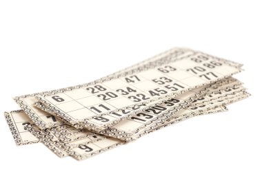 Rus loto (bingo oyunu için kartları) 