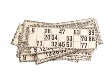 Rus loto (bingo oyunu için kartları) 