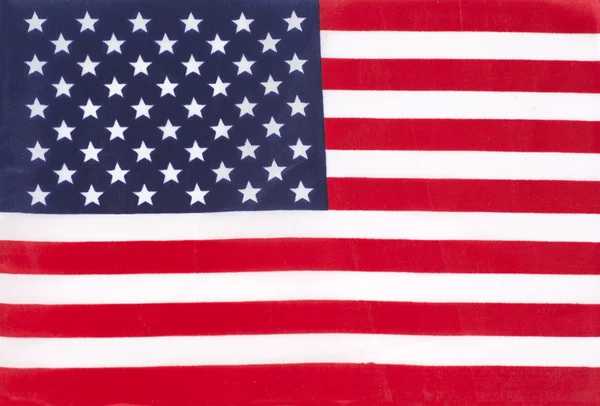 Közelkép az Amerikai Egyesült Államok zászló — Stock Fotó