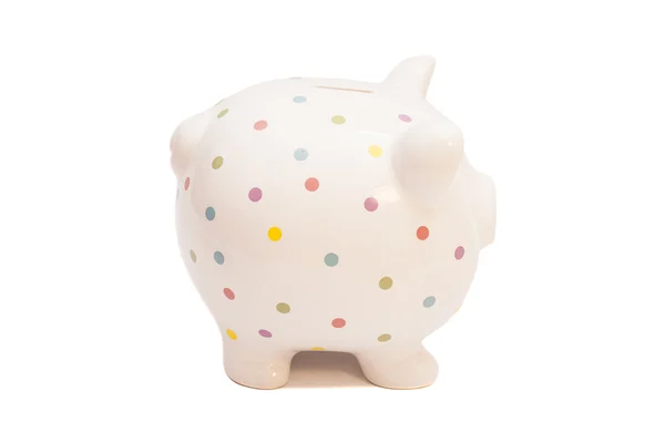 Piggy bank isolated on white background — Stock Photo, Image