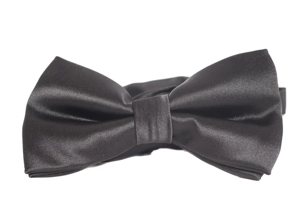 Black bow tie isolated on white background Royalty Free Stock Photos