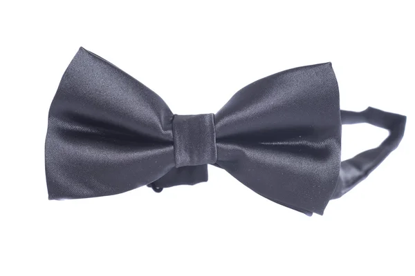 Black bow tie isolated on white background Royalty Free Stock Photos