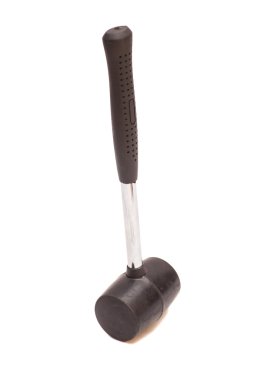 Çekiç beyaz arkaplanda izole edildi 