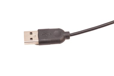 USB kablosu beyazda izole edildi