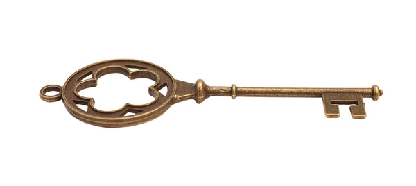 Vintage llave vieja de oro —  Fotos de Stock