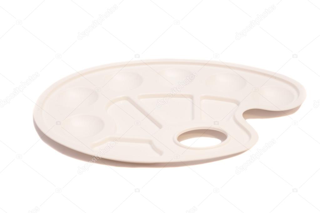 plastic art palette