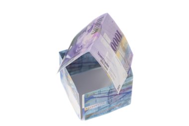 House İsviçre Frankı banknotlar yaptı. İsviçre'nin para birimi