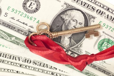 Bir dolarlık banknot üzerinde başarının anahtarı