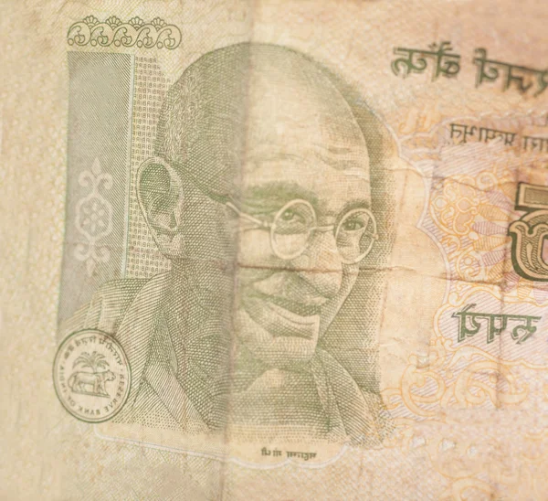 Indische Rupie-Banknoten — Stockfoto