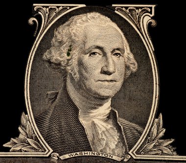 ABD 'nin ilk başkanı George Washington' ın portresi