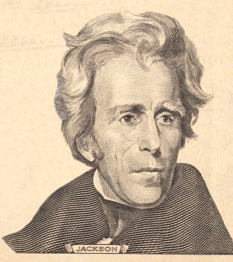 ABD Başkanı Andrew Jackson 'ın Portresi