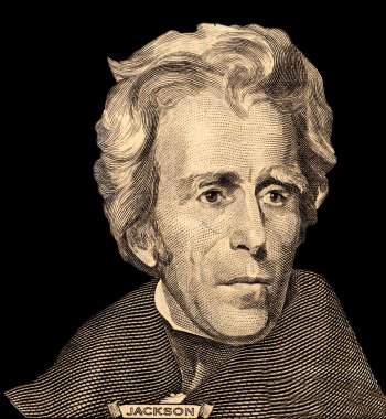 ABD Başkanı Andrew Jackson 'ın Portresi