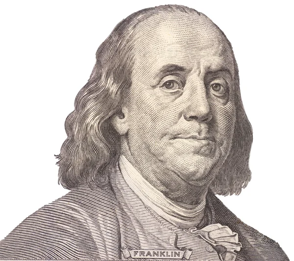 ABD Başkanı Benjamin Franklin 'in Portresi