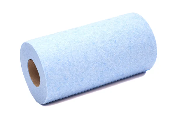 Roll of paper kitchen towels isolated on white — Stock Photo, Image