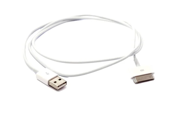 Hdmi female to micro usb male und female adapterkabel — Stockfoto