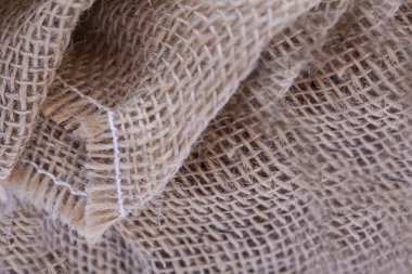 Arkaplan için çuval bezi dokusu 