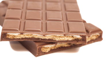 Kırık sütlü çikolata bar