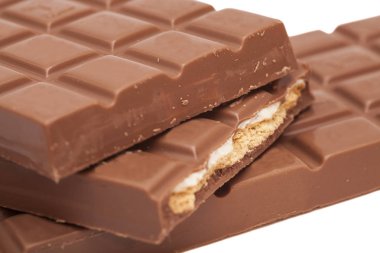 Kırık sütlü çikolata bar