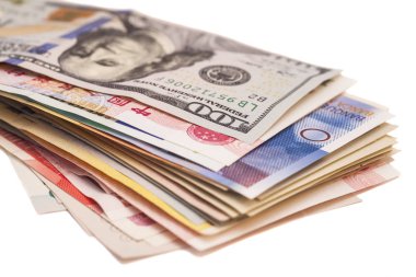 Beyaz üzerine uluslararası para birimleri 