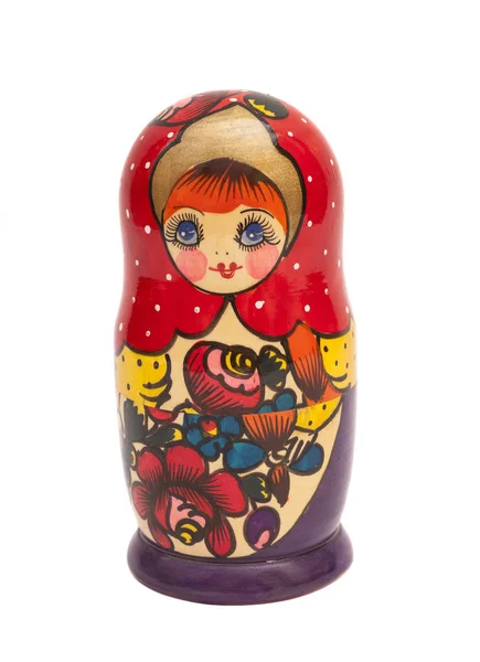 Russische Holzpuppe - matreshka — Stockfoto