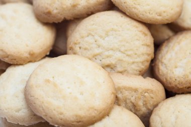 Kurabiye bisküvi tatlı arka plan 