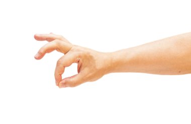 adamın el eller - işaret gösteren ok (Tamam) 