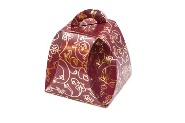 hediye kutusu beyaz üzerinde izole 