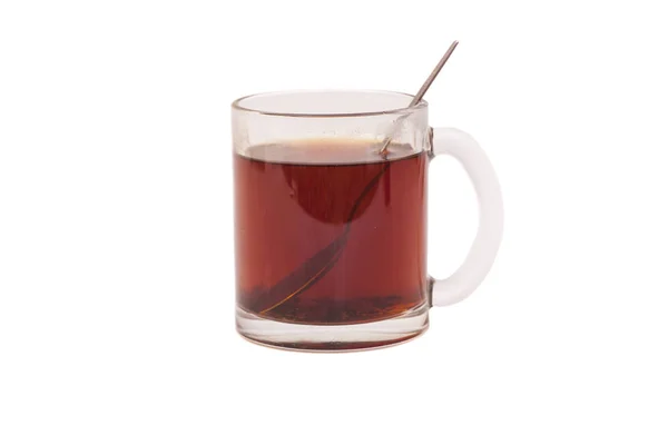 Taza de té aislado en blanco — Foto de Stock