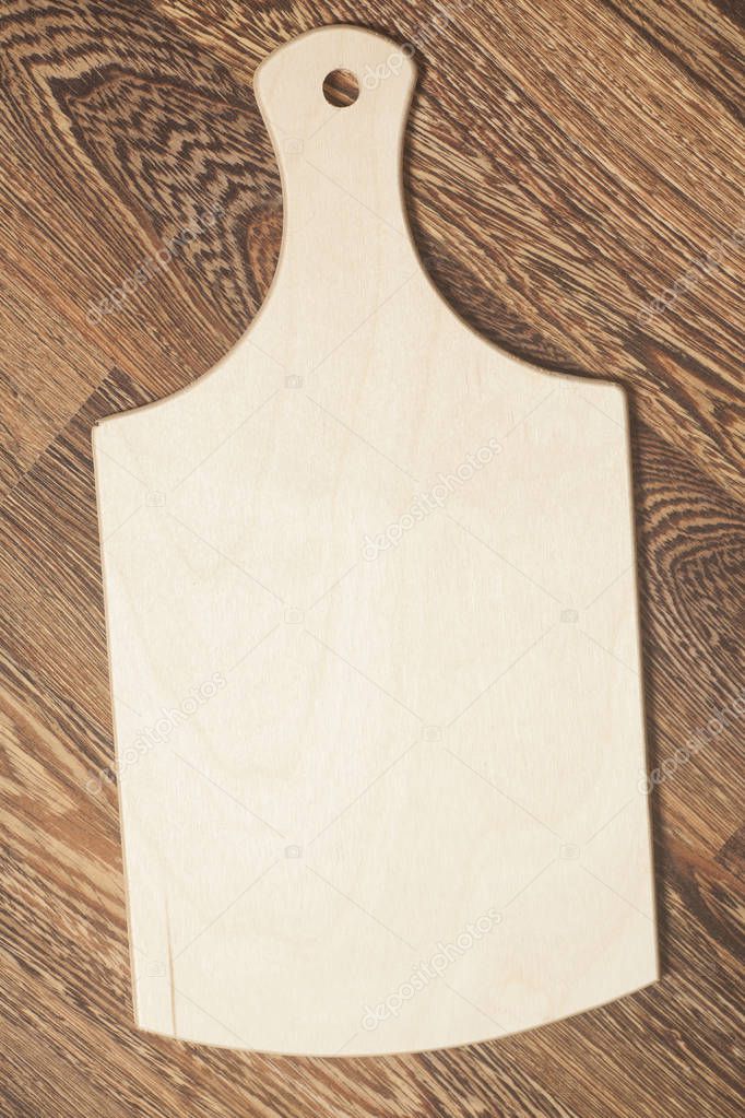 Old wooden cutting board 