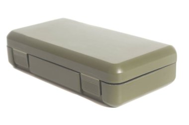 araç kutusu beyaz arkaplanda izole edildi