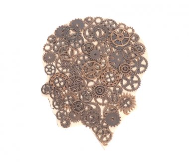 İnsan odun kafa Gears ile