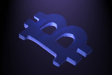 Bitcoin işareti sanal para