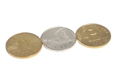 Üç sanal sikkeleri bitcoins