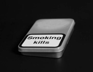 Sigara kutusu. Sigara öldürür.