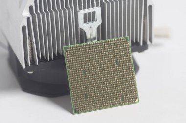 Merkezi işlem birimi Cpu mikroçip metal soğutucu 
