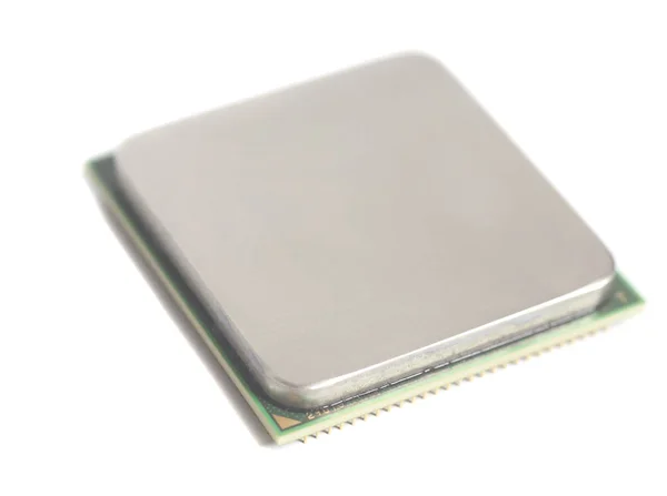 Centrální procesorovou jednotku Cpu mikročip — Stock fotografie