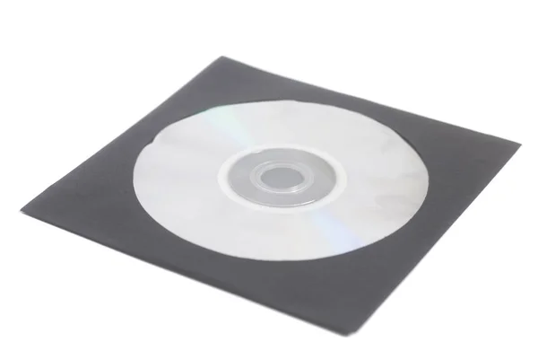 Caixa de DVD em branco e disco — Fotografia de Stock