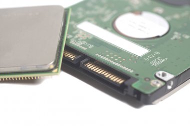 Merkezi işlem ünitesi CPU mikroçip End bilgisayar sabit disk dri